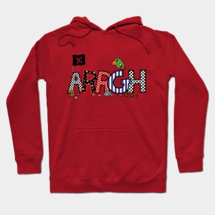 Fun ARRGH Pirate Family  Style Pirate Cruise Matching Hoodie